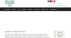 Desktop Screenshot of millerplantfarm.com